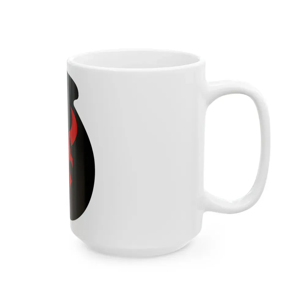 34th 'Red Bull' Infantry Division SSI (U.S. Army) White Coffee Mug - Go Mug Yourself