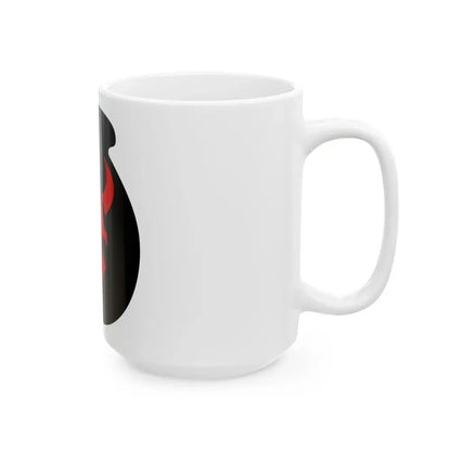34th 'Red Bull' Infantry Division SSI (U.S. Army) White Coffee Mug - Go Mug Yourself