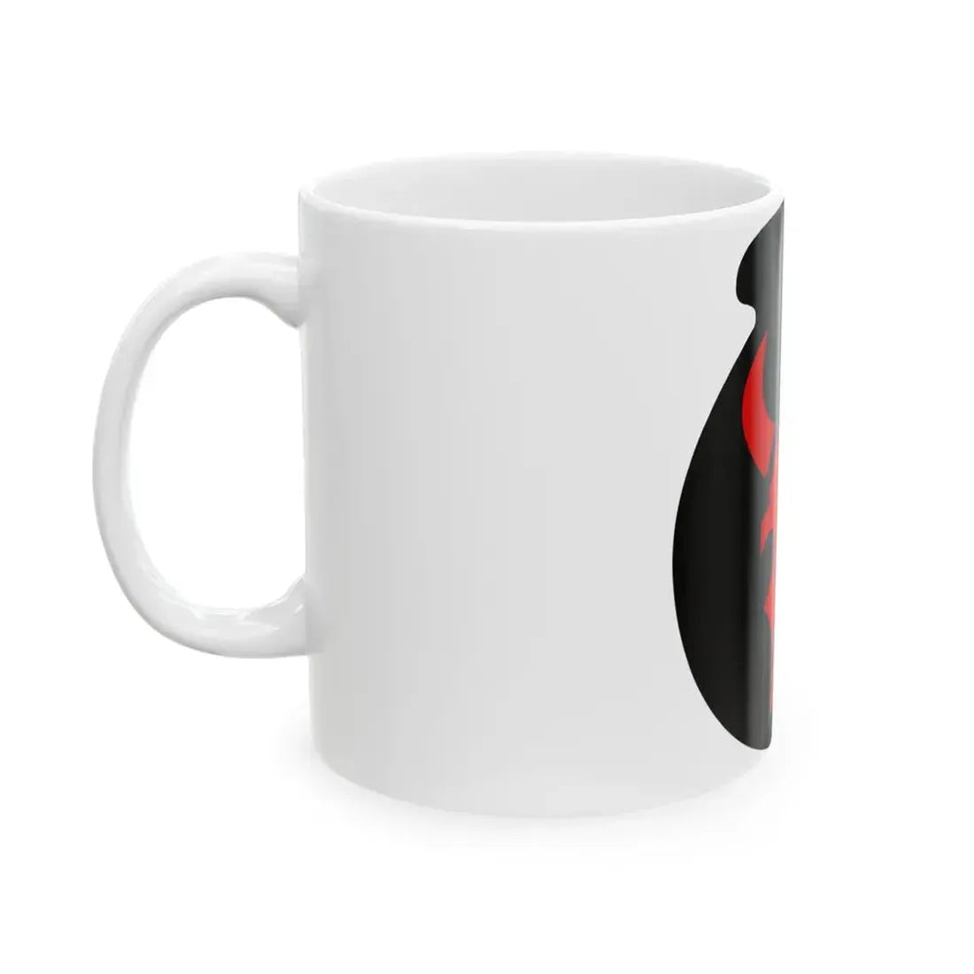 34th 'Red Bull' Infantry Division SSI (U.S. Army) White Coffee Mug - Go Mug Yourself