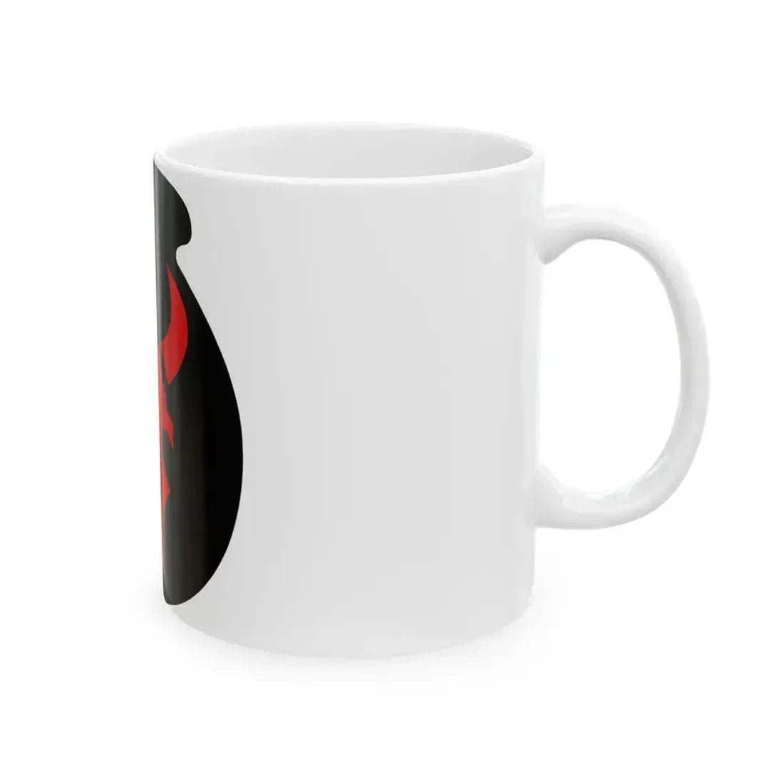 34th 'Red Bull' Infantry Division SSI (U.S. Army) White Coffee Mug - Go Mug Yourself