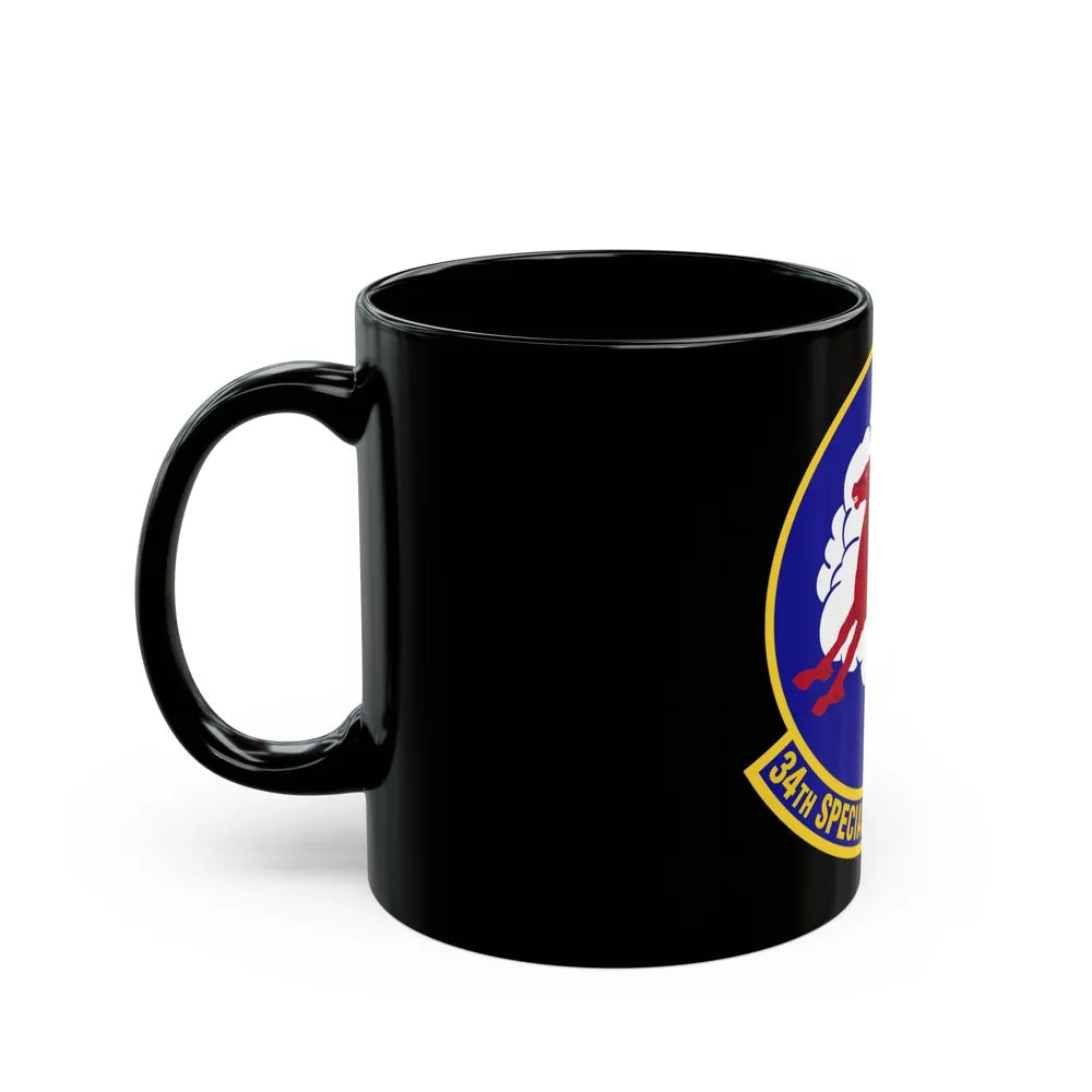 34th Special Operations Squadron (U.S. Air Force) Black Coffee Mug-Go Mug Yourself