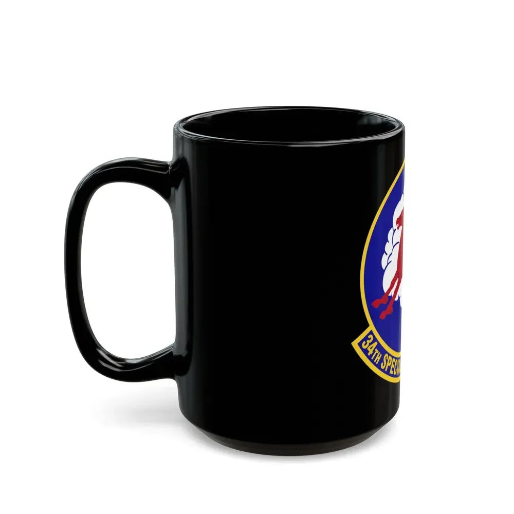 34th Special Operations Squadron (U.S. Air Force) Black Coffee Mug - Go Mug Yourself