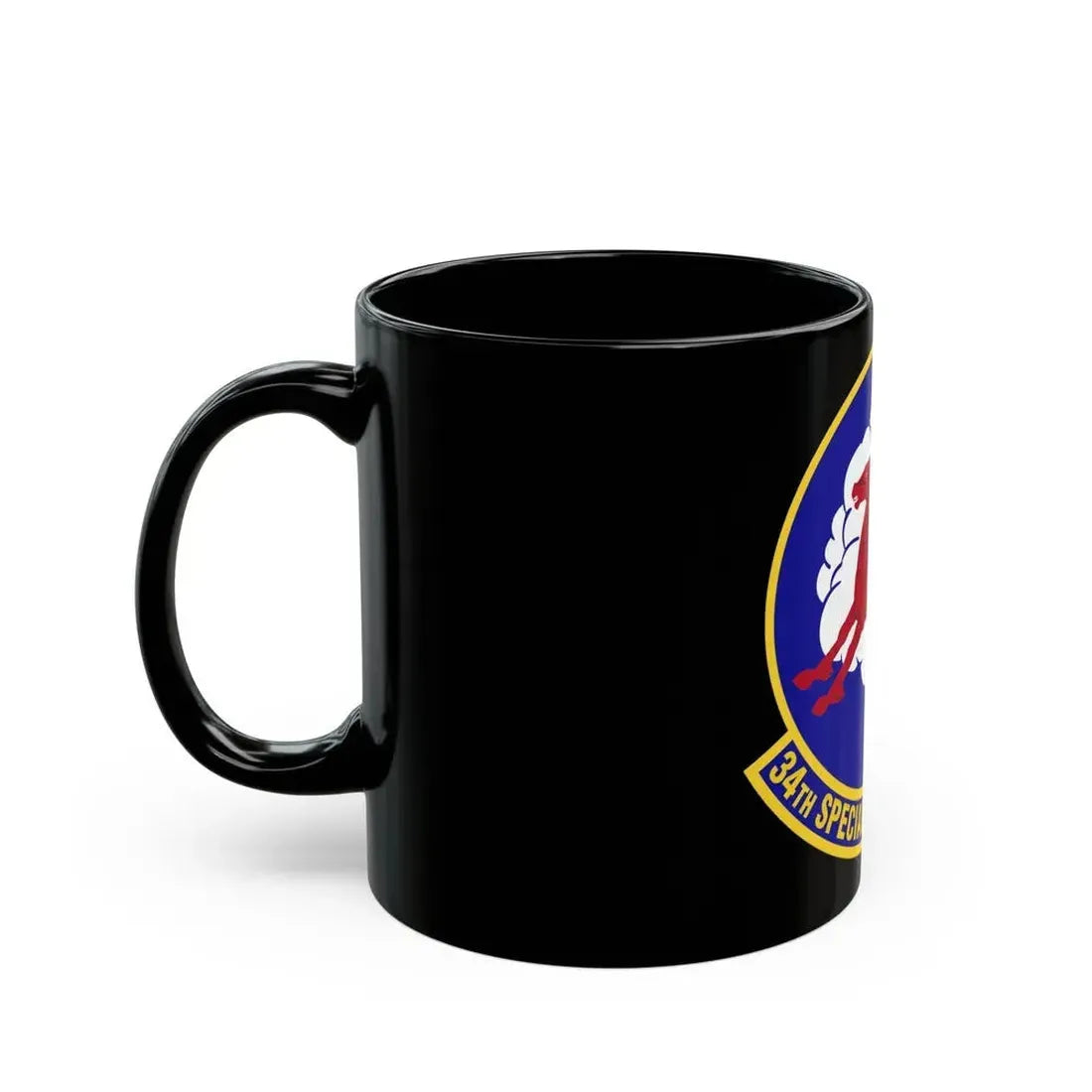 34th Special Operations Squadron (U.S. Air Force) Black Coffee Mug - Go Mug Yourself