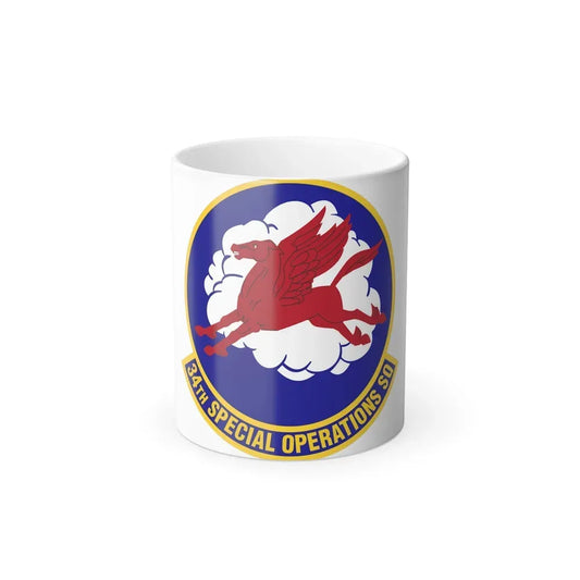 34th Special Operations Squadron (U.S. Air Force) Color Changing Coffee Mug 11oz - Go Mug Yourself