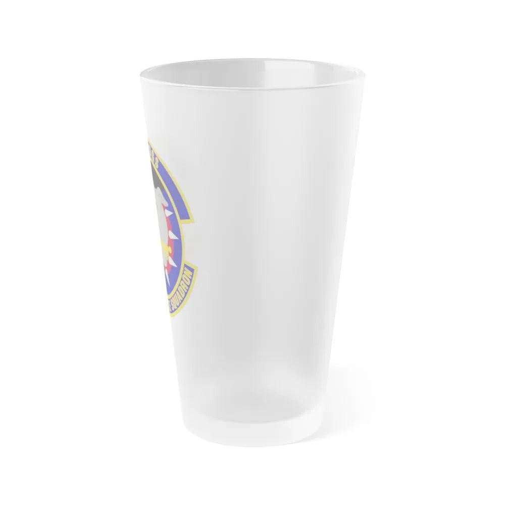 35 Intelligence Squadron AFISRA (U.S. Air Force) Frosted Pint Glass 16oz-Go Mug Yourself