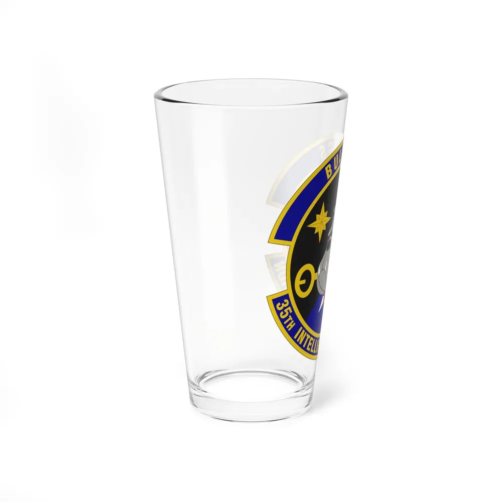 35 Intelligence Squadron AFISRA (U.S. Air Force) Pint Glass 16oz-Go Mug Yourself