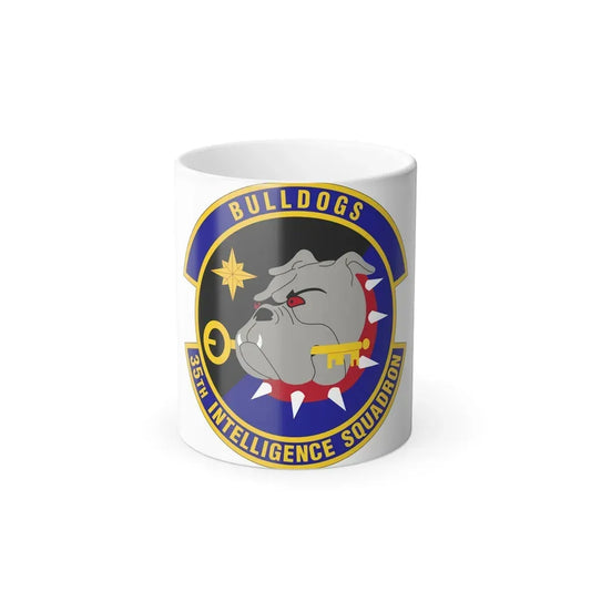 35 Intelligence Squadron AFISRA (U.S. Air Force) Color Changing Coffee Mug 11oz - Go Mug Yourself