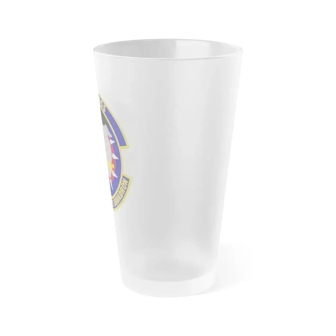 35 Intelligence Squadron AFISRA (U.S. Air Force) Frosted Pint Glass 16oz - Go Mug Yourself