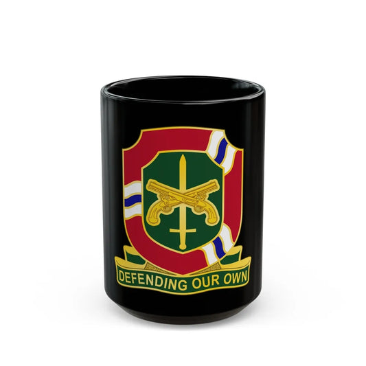 35 Military Police Brigade 2 (U.S. Army) Black Coffee Mug-15oz-Go Mug Yourself