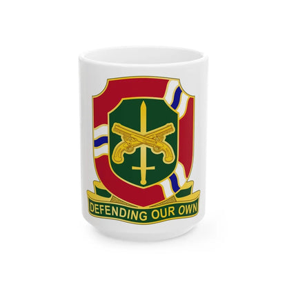 35 Military Police Brigade 2 (U.S. Army) White Coffee Mug-15oz-Go Mug Yourself