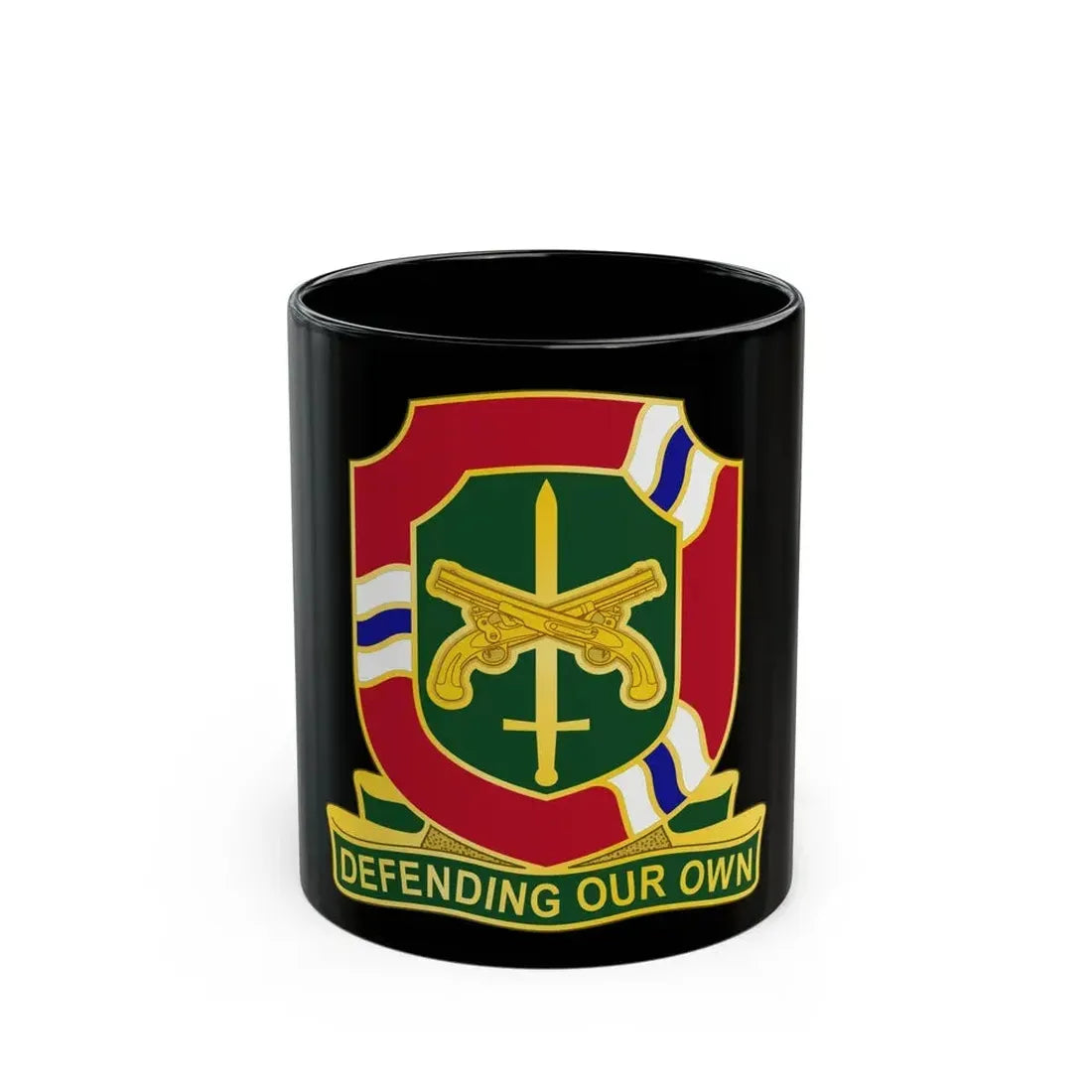 35 Military Police Brigade 2 (U.S. Army) Black Coffee Mug 11oz - Go Mug Yourself