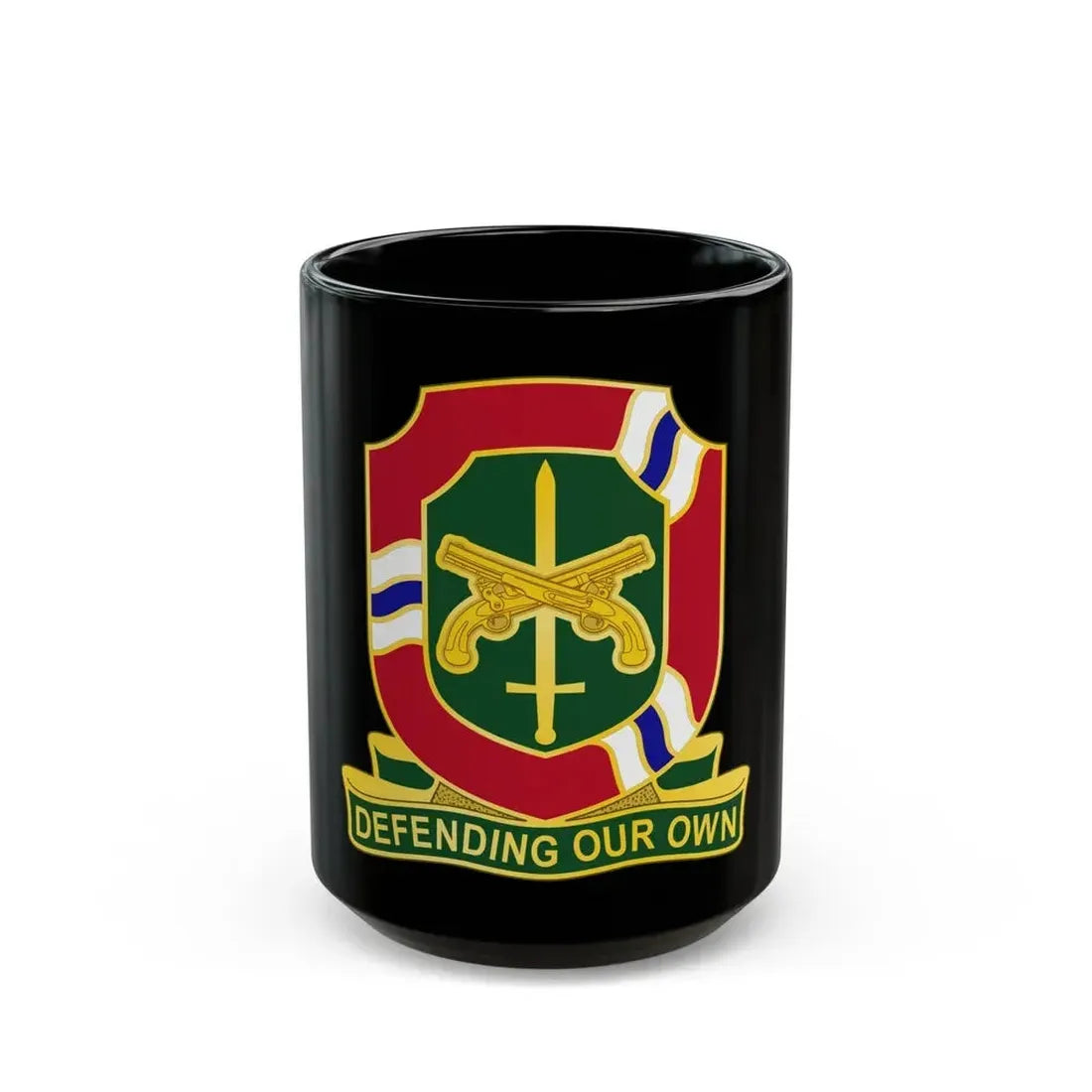 35 Military Police Brigade 2 (U.S. Army) Black Coffee Mug 15oz - Go Mug Yourself