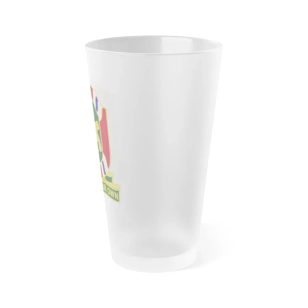 35 Military Police Brigade 2 (U.S. Army) Frosted Pint Glass 16oz - Go Mug Yourself