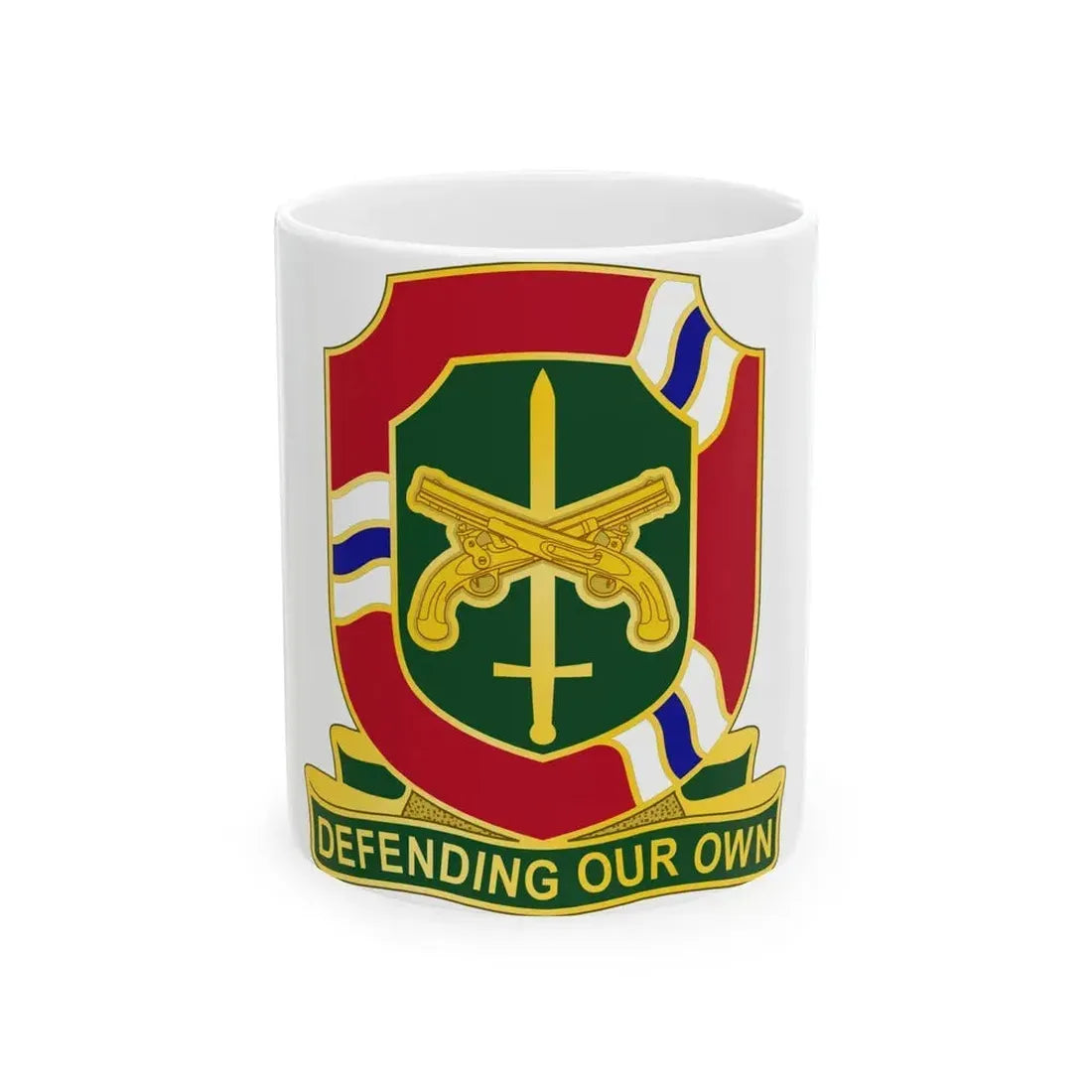 35 Military Police Brigade 2 (U.S. Army) White Coffee Mug 11oz - Go Mug Yourself
