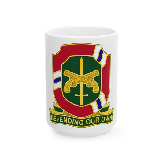 35 Military Police Brigade 2 (U.S. Army) White Coffee Mug 15oz - Go Mug Yourself