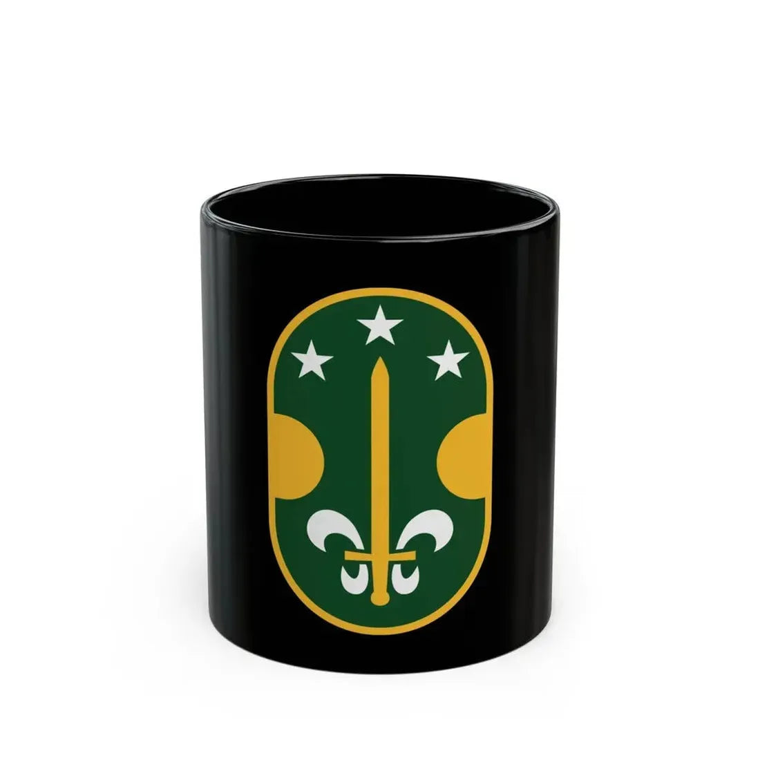 35 Military Police Brigade (U.S. Army) Black Coffee Mug 11oz - Go Mug Yourself