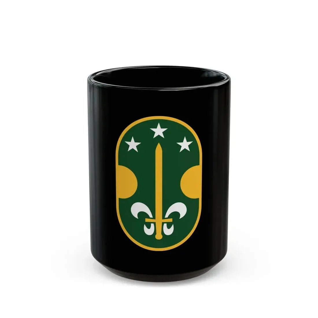 35 Military Police Brigade (U.S. Army) Black Coffee Mug 15oz - Go Mug Yourself