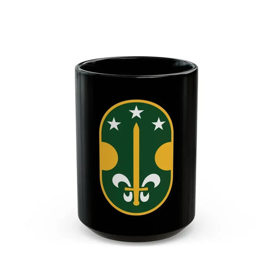 35 Military Police Brigade (U.S. Army) Black Coffee Mug 15oz - Go Mug Yourself