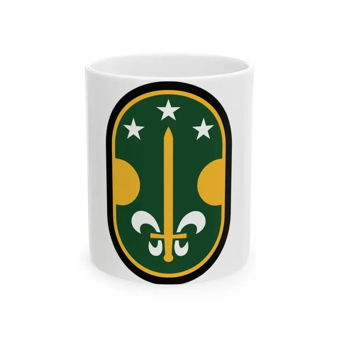 35 Military Police Brigade (U.S. Army) White Coffee Mug 11oz - Go Mug Yourself