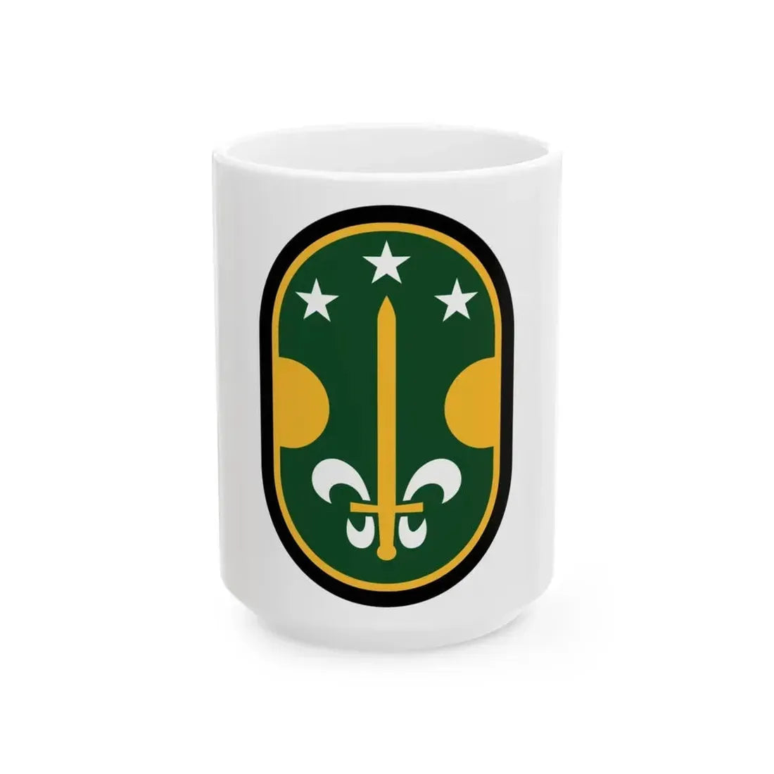 35 Military Police Brigade (U.S. Army) White Coffee Mug 15oz - Go Mug Yourself