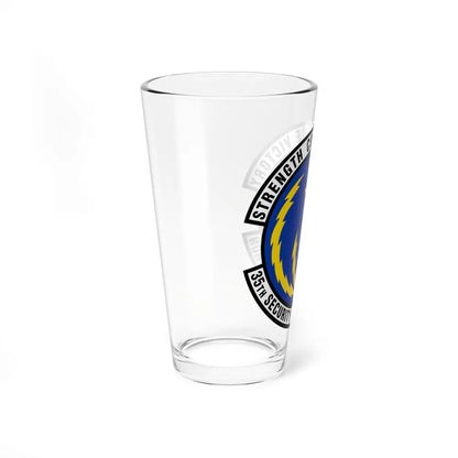 35 Security Forces Squadron PACAF (U.S. Air Force) Pint Glass 16oz-Go Mug Yourself