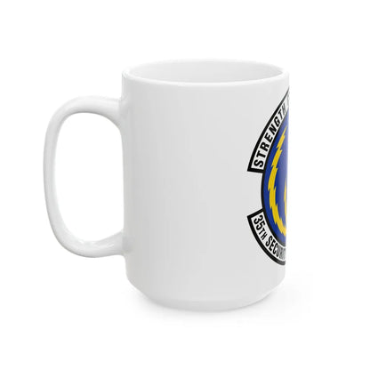 35 Security Forces Squadron PACAF (U.S. Air Force) White Coffee Mug-Go Mug Yourself