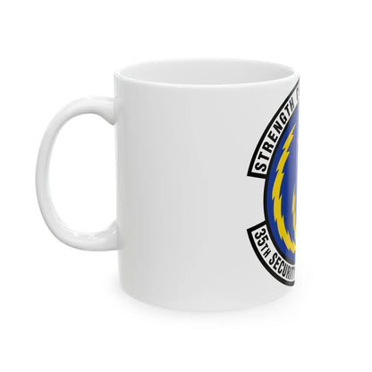 35 Security Forces Squadron PACAF (U.S. Air Force) White Coffee Mug-Go Mug Yourself