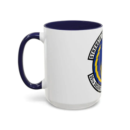 35 Security Forces Squadron PACAF (U.S. Air Force) Accent Coffee Mug - Go Mug Yourself