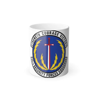 35 Security Forces Squadron PACAF (U.S. Air Force) Color Changing Coffee Mug 11oz - Go Mug Yourself
