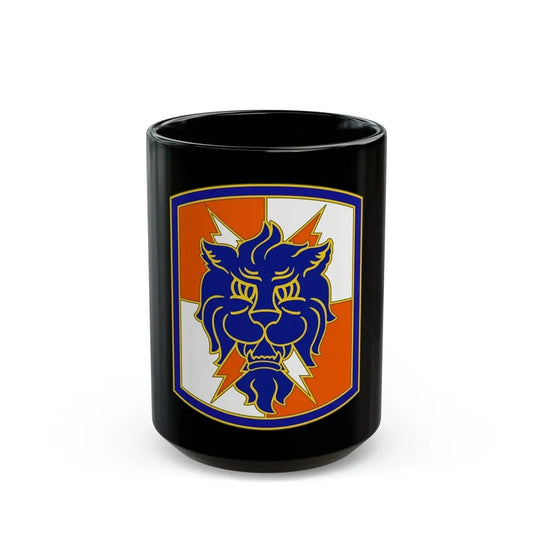 35 Signal Brigade 2 (U.S. Army) Black Coffee Mug 15oz - Go Mug Yourself