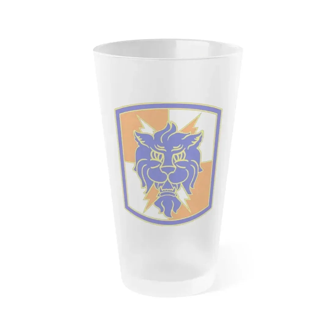 35 Signal Brigade 2 (U.S. Army) Frosted Pint Glass 16oz Default Title - Go Mug Yourself