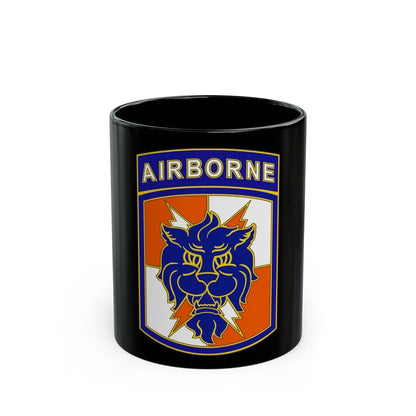 35 Signal Brigade (U.S. Army) Black Coffee Mug-11oz-Go Mug Yourself