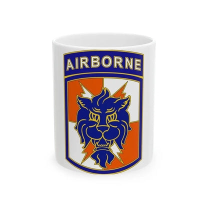 35 Signal Brigade (U.S. Army) White Coffee Mug-11oz-Go Mug Yourself