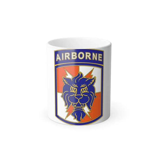 35 Signal Brigade (U.S. Army) Color Changing Coffee Mug 11oz - Go Mug Yourself