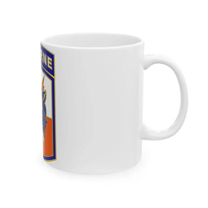 35 Signal Brigade (U.S. Army) White Coffee Mug - Go Mug Yourself