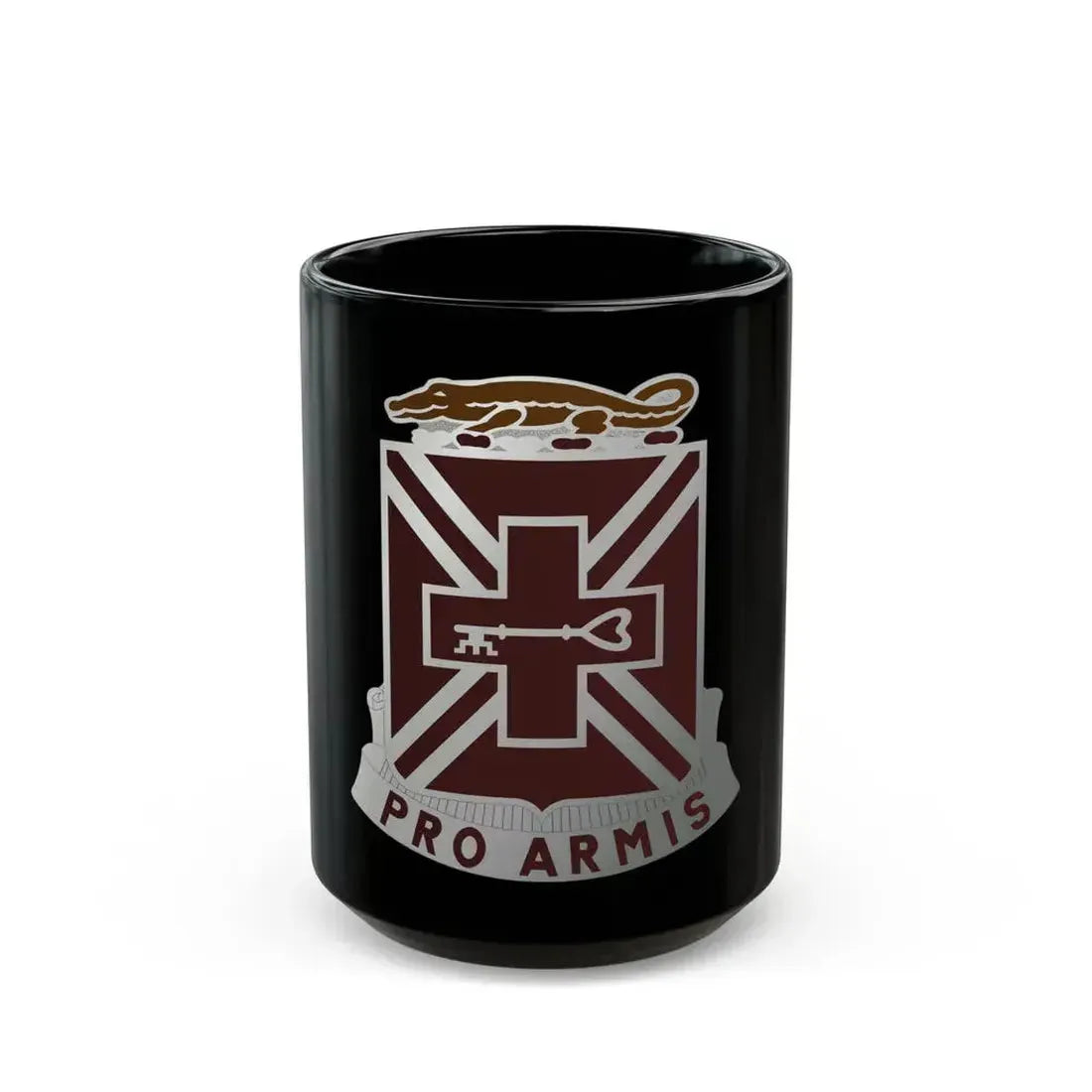 35 Surgical Hospital (U.S. Army) Black Coffee Mug 15oz - Go Mug Yourself