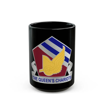 35 Transportation Battalion (U.S. Army) Black Coffee Mug 15oz - Go Mug Yourself
