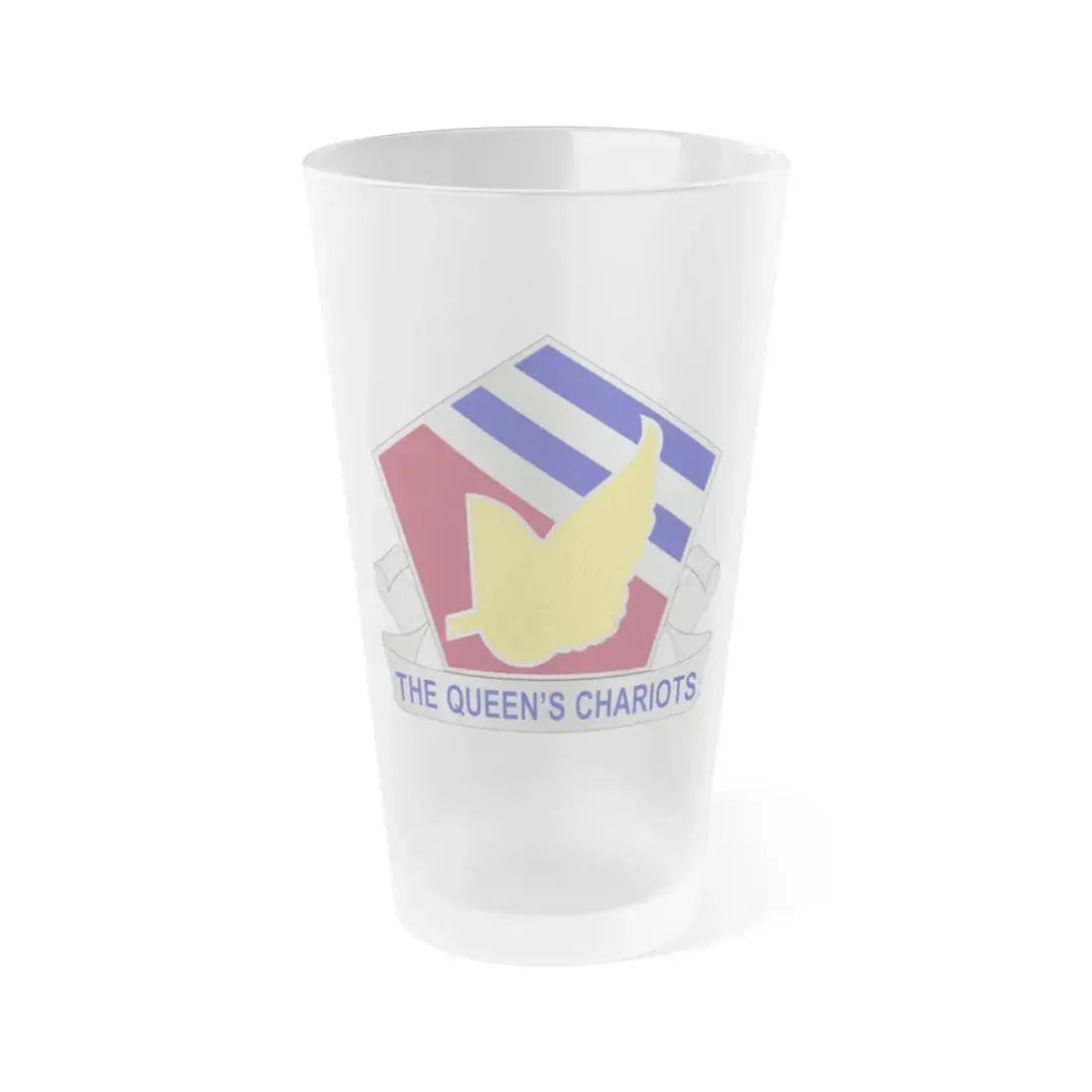 35 Transportation Battalion (U.S. Army) Frosted Pint Glass 16oz Default Title - Go Mug Yourself
