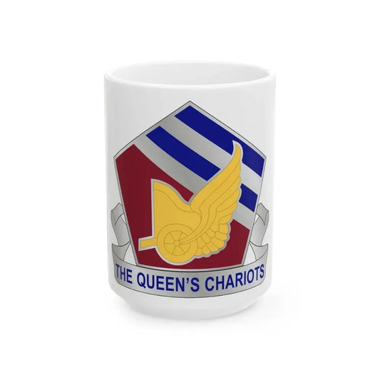 35 Transportation Battalion (U.S. Army) White Coffee Mug 15oz - Go Mug Yourself