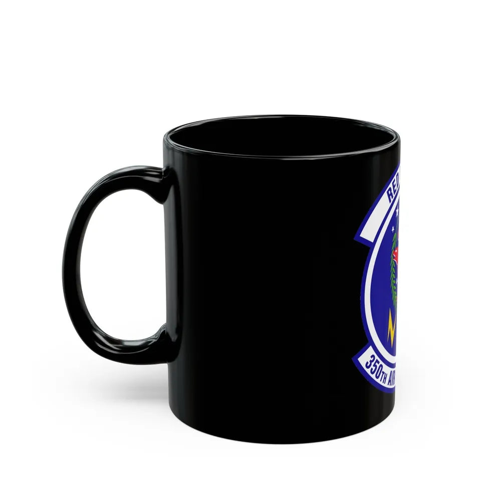 350 Air Refueling Squadron AMC (U.S. Air Force) Black Coffee Mug-Go Mug Yourself