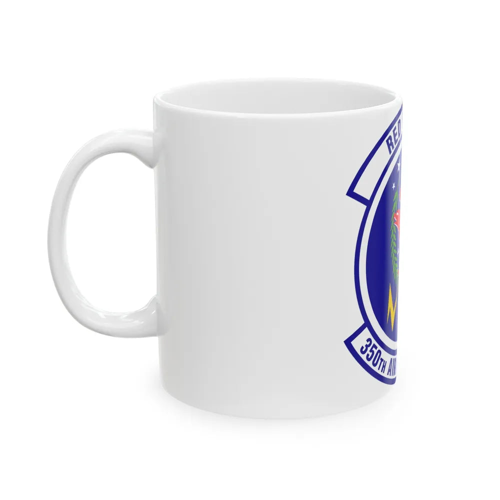 350 Air Refueling Squadron AMC (U.S. Air Force) White Coffee Mug-Go Mug Yourself