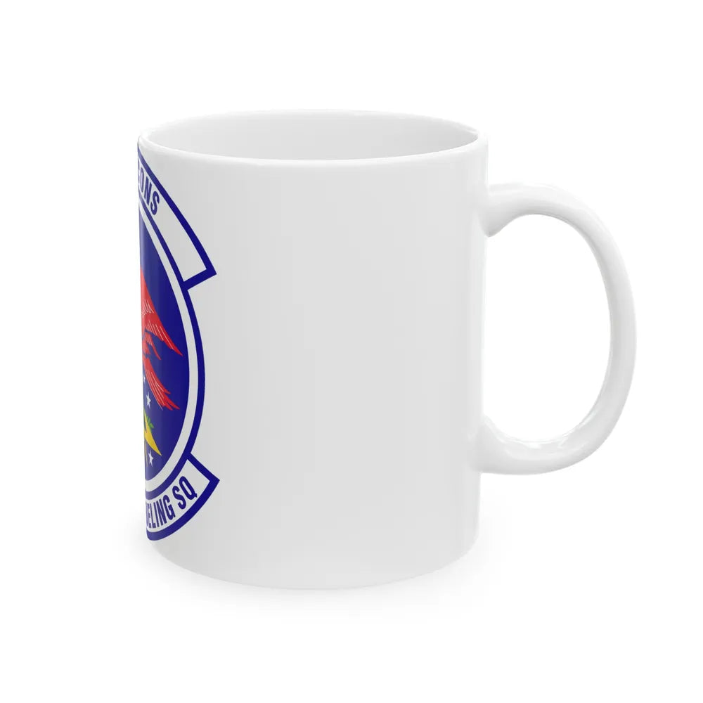 350 Air Refueling Squadron AMC (U.S. Air Force) White Coffee Mug-Go Mug Yourself