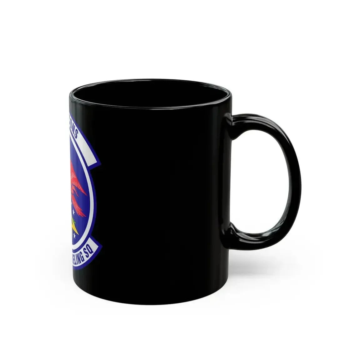 350 Air Refueling Squadron AMC (U.S. Air Force) Black Coffee Mug - Go Mug Yourself