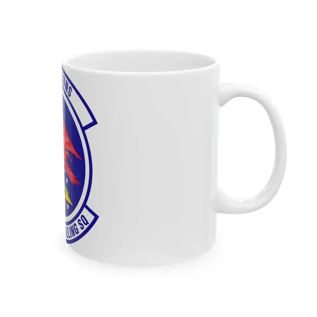 350 Air Refueling Squadron AMC (U.S. Air Force) White Coffee Mug - Go Mug Yourself