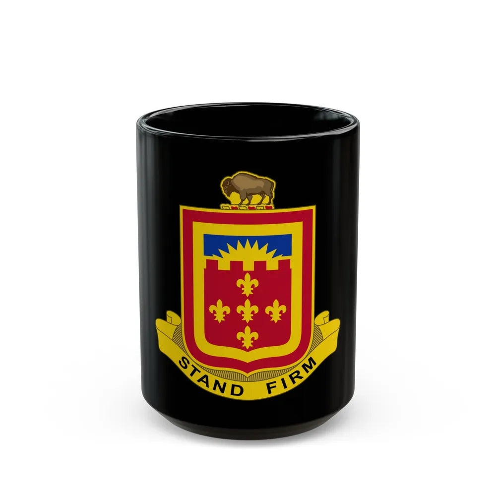 350 Armored Field Artillery Battalion (U.S. Army) Black Coffee Mug-15oz-Go Mug Yourself