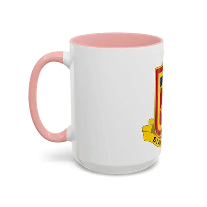 350 Armored Field Artillery Battalion (U.S. Army) Accent Coffee Mug - Go Mug Yourself