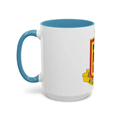 350 Armored Field Artillery Battalion (U.S. Army) Accent Coffee Mug - Go Mug Yourself