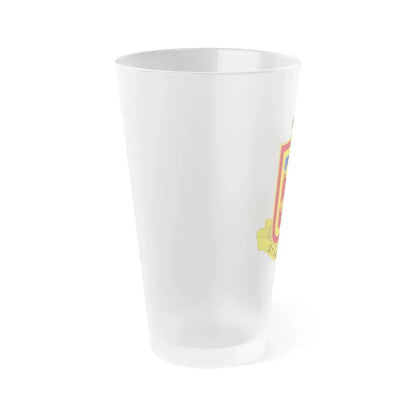 350 Armored Field Artillery Battalion (U.S. Army) Frosted Pint Glass 16oz - Go Mug Yourself