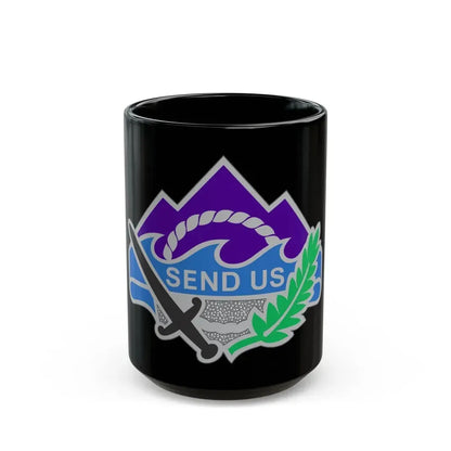 350 Civil Affairs Command 2 (U.S. Army) Black Coffee Mug 15oz - Go Mug Yourself