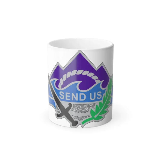 350 Civil Affairs Command 2 (U.S. Army) Color Changing Coffee Mug 11oz - Go Mug Yourself